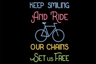Bikers Quote: A Practical Embroidery Pick for Cyclist-Themed Products