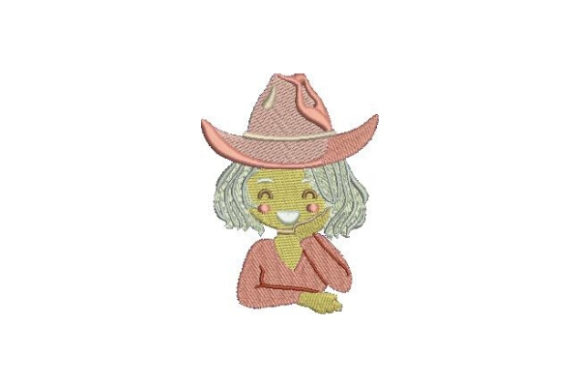Blonde with Cowboy Hat