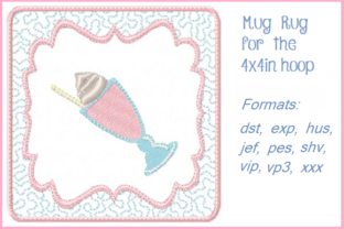 Ice Cream Soda: A Sweet, Stitch-Ready Design