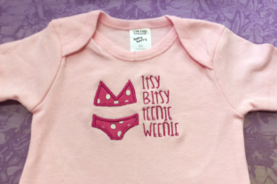 Itsy Bitsy Bikini Applique