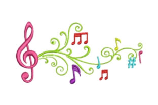 Musical Notes Embroidery Design Review