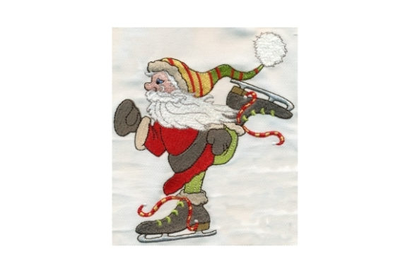 Sassy Figure 8 Santa