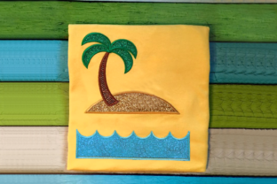 Tropical Island Split Applique