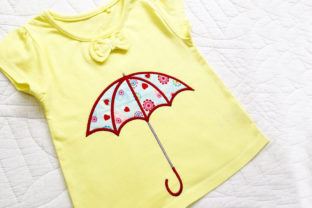Umbrella Applique: A Smart Spring Embroidery Choice for Small Business Brands